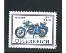 2002 - AUSTRIA - LOTTO/41942 - MOTOCICLETTE - NUOVO