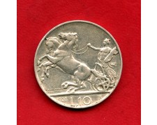 1928 - REGNO - LOTTO/M48352 - 10 LIRE ARGENTO BIGA