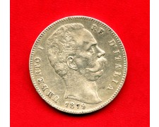 1879 - REGNO - LOTTO/M40529 -  5 LIRE ARGENTO UMBERTO I°