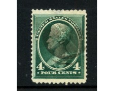 1883 - STATI UNITI - LOTTO/42408 - 4 CENT.  VERDE A. JACKSON - USATO