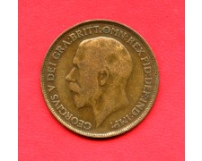 1915 - GRAN BRETAGNA - 1 PENNY GIORGIO V° - LOTTO/M37753