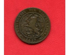 1877 - OLANDA - 1 CENTESIMO  BRONZO - LOTTO/M32341