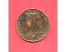 1901 - GRAN BRETAGNA - 1 QUARTO DI PENNY - LOTTO/M37756