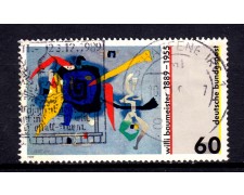 1989 - GERMANIA FEDERALE - WILLI BAUMEISTER - USATO - LOTTO/31310U 1989 - GERMANIA FEDERALE - WILLI BAUMEISTER - USATO - LOTTO/31310U