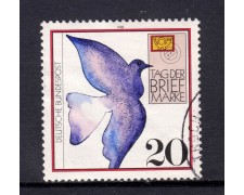 1988 - GERMANIA FEDERALE - GIORNATA DEL FRANCOBOLLO - USATO - LOTTO/31314U 1988 - GERMANIA FEDERALE - GIORNATA DEL FRANCOBOLLO - USATO - LOTTO/31314U