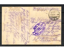 1919 - GERMANIA - LOTTO/42426 - CARTOLINA DA BACHUM PER AISNE - CON ANNULLO DI CENSURA 1919 - GERMANIA - LOTTO/42426 - CARTOLINA DA BACHUM PER AISNE - CON ANNULLO DI CENSURA