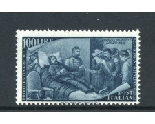 1948 - REPUBBLICA - LOTTO/43045 - 100 LIRE CENTENARIO RISORGIMENTO NUOVO