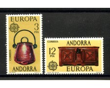 1976 - ANDORRA SPAGNOLA - LOTTO/41374 - EUROPA 2v. - NUOVI 1976 - ANDORRA SPAGNOLA - LOTTO/41374 - EUROPA 2v. - NUOVI