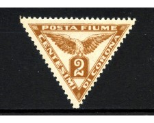 1919 - FIUME - LOTTO/42306 - 2 CENTESIMI FRANCOBOLLI PER GIORNALI - NUOVO 1919 - FIUME - LOTTO/42306 - 2 CENTESIMI FRANCOBOLLI PER GIORNALI - NUOVO