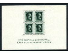1937 - GERMANIA REICH - LOTTO/43414 - 48° COMPLEANNO HITLER - BF  