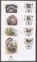 1997 - LOTTO/19322B - KAZAKISTAN - PUZZOLA MARMORIZZATA 4 FDC .
