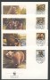 1988 - LOTTO/19309B - YUGOSLAVIA - ORSO BRUNO 4 FDC.