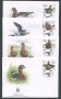 1998 - LOTTO/19330B - UCRAINA - OCA DAL COLLO ROSSO 4 FDC.