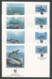 1993 - LOTTO/19259B - NIUE - DELFINI DEL PACIFICO  4 FDC.
