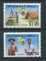 1986 - TRINIDAD E TOBAGO - LOTTO/19802 - 75° SCOUT 2v. - NUOVI