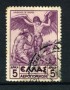 1935 - LOTTO/21073 - GRECIA - P/AEREA 5 d. MITOLOGICA - USATO