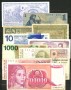 BANCONOTE ESTERE - LOTTO/42937 - INSIEME DI 20 BANCONOTE  MONDO