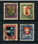 1926 - LOTTO/22261 - SVIZZERA - PRO JUVENTUTE 4v. - USATI