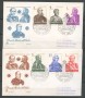 1974 - LOTTO/22389 - SMOM - GRANDI MAESTRI - 2 FDC