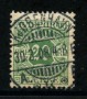 1907 - LOTTO/20516 - DANIMARCA - 20 ORE FRANCOBOLLO GIORNALI - USATO