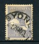 1912/19 - LOTTO/21536A - AUSTRALIA - 6d. OLTREMARE - USATO