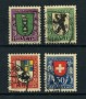 1925 - LOTTO/22260 - SVIZZERA - PRO JUVENTUTE 4v. - USATI