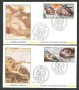 1994 - VATICANO - LOTTO/39110 - CAPPELLA SISTINA - 4 BUSTE FDC