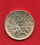 1964 - FRANCIA - LOTTO/M42505 - 5 FRANCHI ARGENTO
