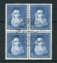 1965 - LOTTO/24043 - SVIZZERA - 5+5 c. PRO  PATRIA - QUARTINA USATI