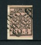 STATO PONTIFICIO - 1852 - LOTTO/24605 - 5 BAJ ROSA CHIARO - USATO SU FRAMMENTO