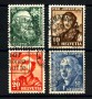 1942 - LOTTO/39371 - SVIZZERA - PRO JUVENTUTE 4v. - USATI