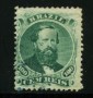1866 - LOTTO/16575 - BRASILE - 100 R. VERDE  PEDRO II° - USATO