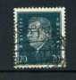 1928 - LOTTO/17917 - GERMANIA REICH - 20p. VERDE SCURO EBERT - USATO