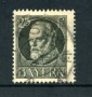 BAVIERA - 1914 - LOTTO/21866 - 25p. GRIGIO USATO