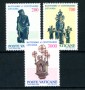 1987 - LOTTO22169 - VATIVANO - BATTESIMO DELLA LITUANIA  3v. - NUOVI