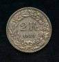 1939 - LOTTO/M15767 - SVIZZERA - 2 FRANCHI ARGENTO