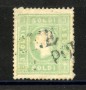 1862 - LOMBARDO VENETO - LOTTO/40577 - 3 SOLDI  VERDE - USATO