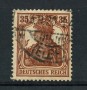1916/20 - LOTTO/17712 - GERMANIA - 35p. BRUNO ROSSO - USATO
