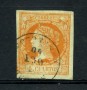 1860 - LOTTO/21200 - SPAGNA - 4c. ARANCIO - USATO