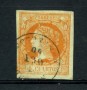 1860 - LOTTO/21200 - SPAGNA - 4c. ARANCIO - USATO