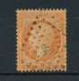 1862 - LOTTO/16683 - FRANCIA - 40 cent. ARANCIO NAPOLEONE - USATO