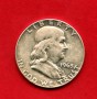1963 - STATI UNITI - LOTTO/M47554 - 1/2 DOLLARO ARGENTO B. FRANKLIN