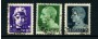 1929 - LOTTO/24654 - REGNO - 10/20/25 Lire  IMPERIALE 3v. - USATI