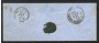 1863 - REGNO - LOTTO/40776 - 15 CENTESIMI AZZURRO SCURO SU BUSTA PER GENOVA