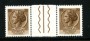 1968 - LOTTO/17421 - REPUBBLICA - 20 LIRE SIRACUSANA - COPPIA INTERSPAZIO