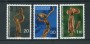 1972 - LOTTO/23479 - LIECHTENSTEIN - SCULTURE 3v. - NUOVI
