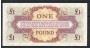 1962 - GRAN BRETAGNA - LOTTO/39500 - 1 POUND BRITISH ARMED FORCES