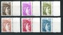 1981 - LOTTO/17444 - FRANCIA - SABINE 6v. GOMMA NORMALE - NUOVI