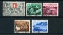 1953 - LOTTO/22316 - SVIZZERA - PRO PATRIA 5v. - USATI