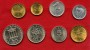 1976 - LOTTO/21601 - GRECIA - SERIE COMPLETA DI 8 MONETE FIOR DI CONIO